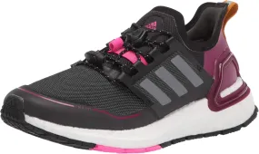 adidas Women's Ultraboost Cold.RDY Running Shoe, Black/Iron Metallic/Power Berry, 11
