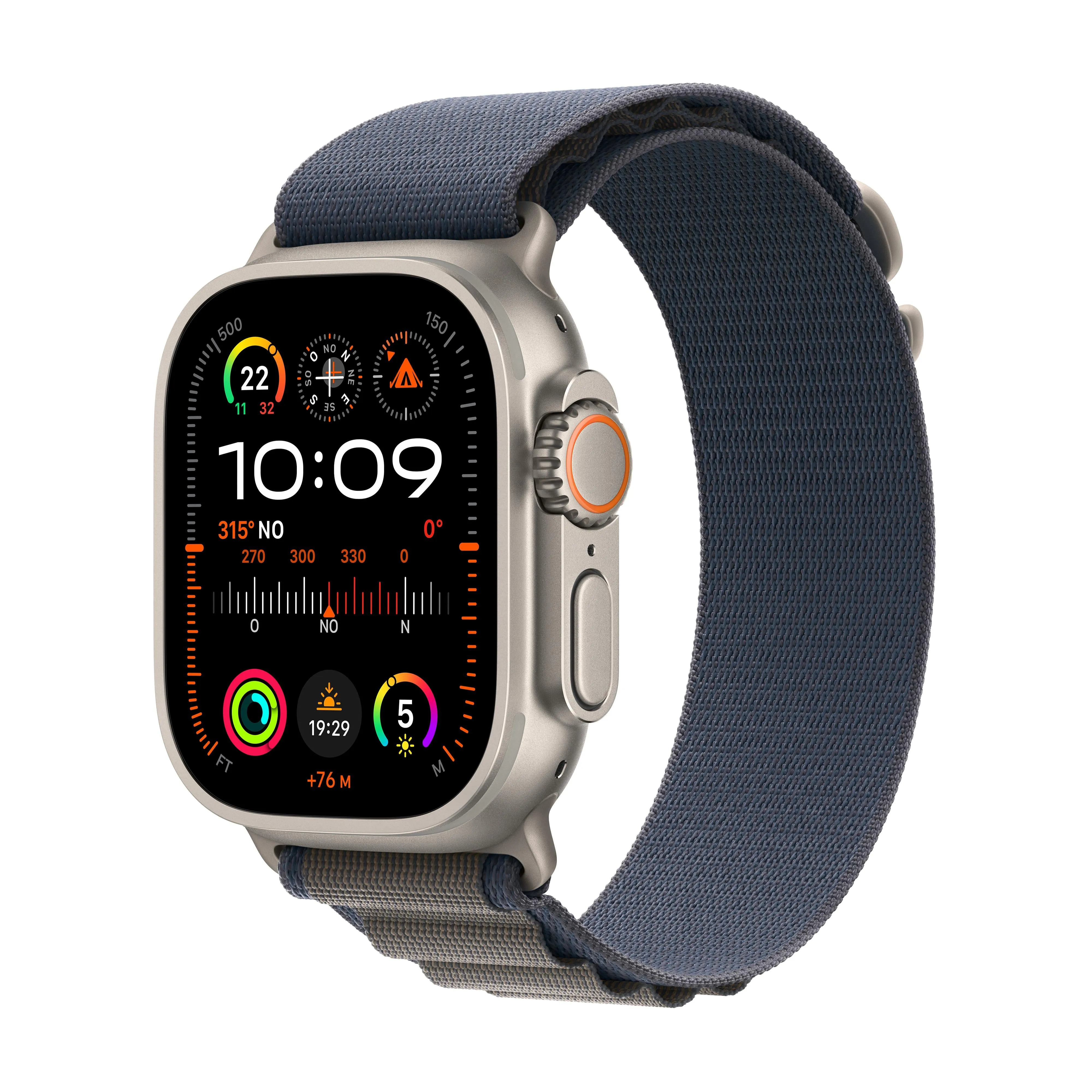 Apple Watch Ultra 2 (GPS   Cellular) - Caja de titanio de 49 mm - Correa Loop Alpine azul - Talla S