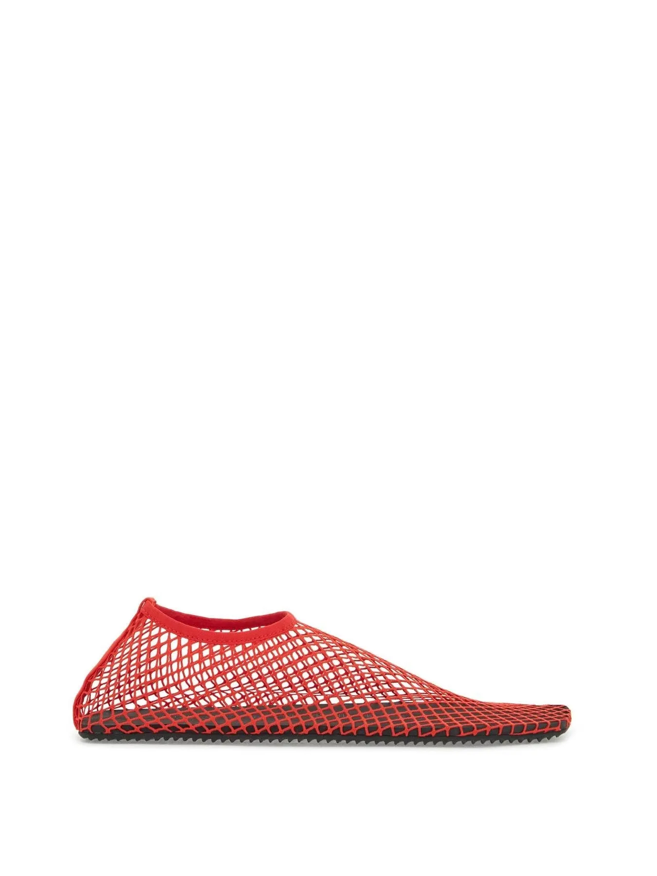 Ballet Flats with Mesh Design