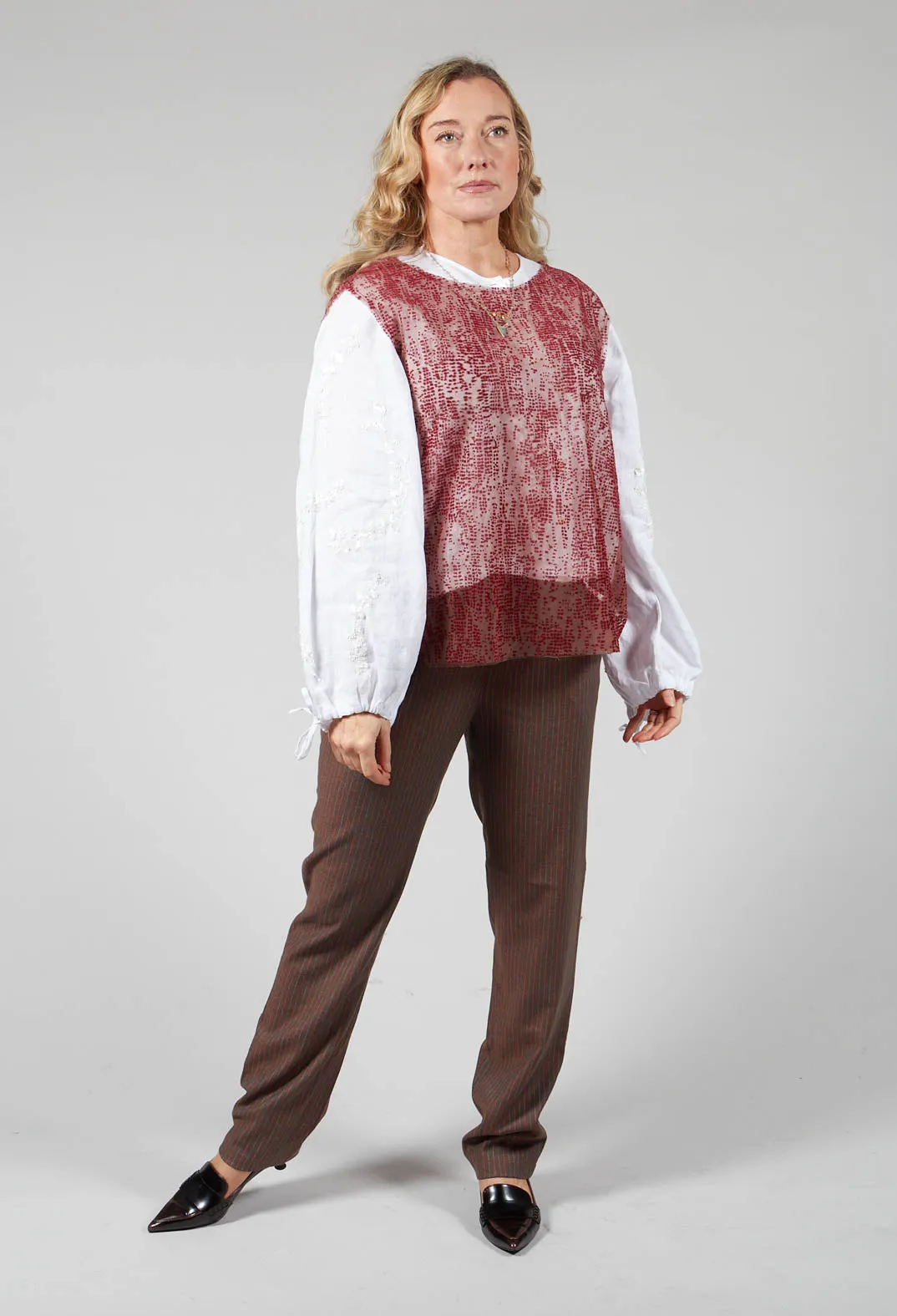 Blouse in Optical White