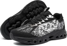 FLOWING PLUME Waterproof Shoes for Men Women Lightweight Tennis Sneaker Slip-Resistant Walking Running Shoes