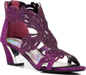 Lime03N Womens Open Toe Mid Heel Wedding Rhinestone Gladiator Sandal Wedge Shoes