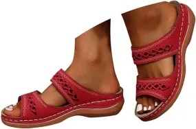 Sandals Women Dressy Summer Flat Island Cute Casual Beach Shoes Orthopedic Slippers Arch Support Orthotic Flip Flops