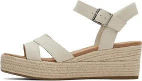 TOMS Womens Audrey Espadrille Athletic Sandals Casual Mid Heel 2-3"