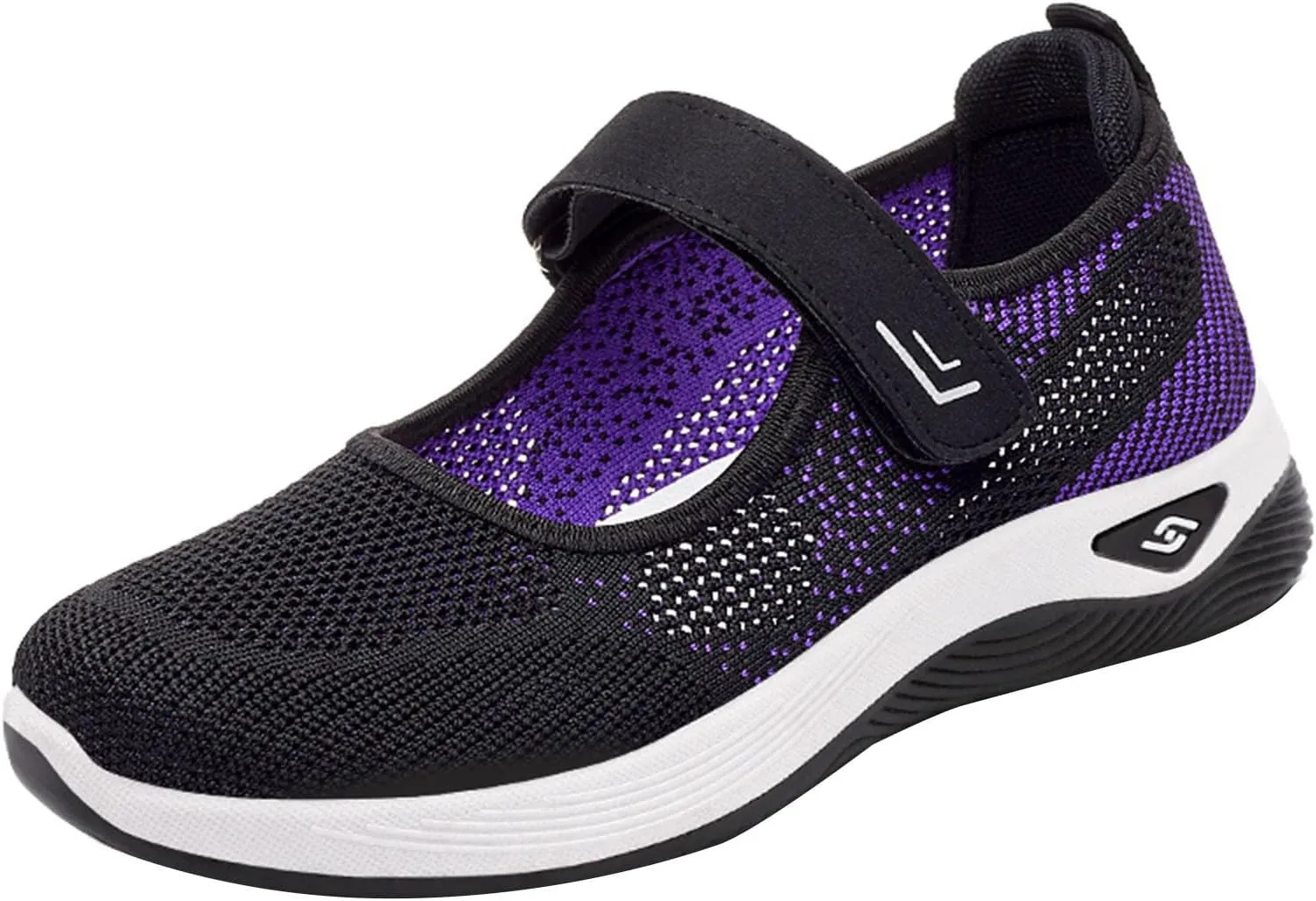 Women's Fashion Sneaker Mesh Slip On Black Non Slip Shoes for Women Comfortable Casual Womens Shoes Women's Leopard Loafers Cheap Sneakers for Women